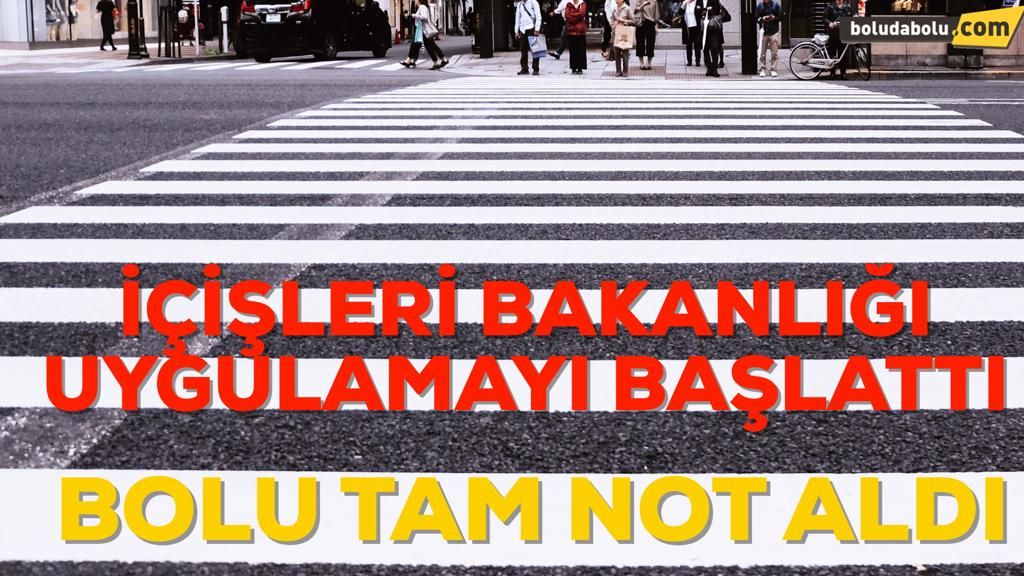 BOLU’DA “YAYA GÜVENLİĞİNİN NÖBETÇİSİYİZ” KAMPANYASI BOLU’DA “YAYA GÜVENLİĞİNİN NÖBETÇİSİYİZ” KAMPANYASI