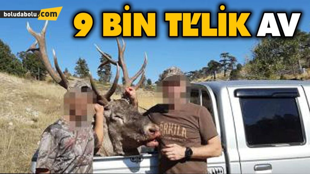 9 BİN TL ÖDEYEREK GEYİK VURDULAR 9 BİN TL ÖDEYEREK GEYİK VURDULAR