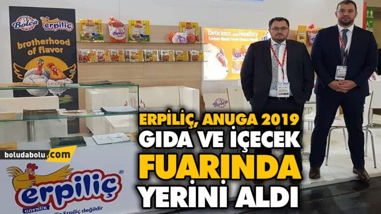 ERPİLİÇ, ANUGA 2019 GIDA VE İÇECEK FUARINDA YERİNİ ALDI