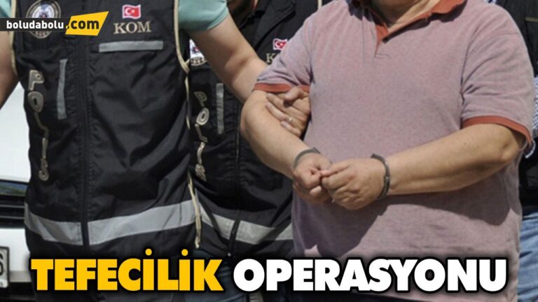 TEFECİLİK OPERASYONU