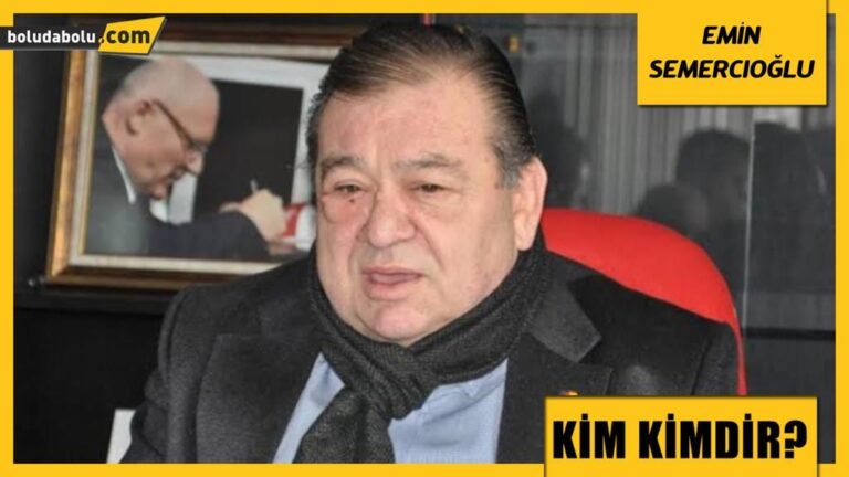 EMİN SEMERCİOĞLU KİMDİR?