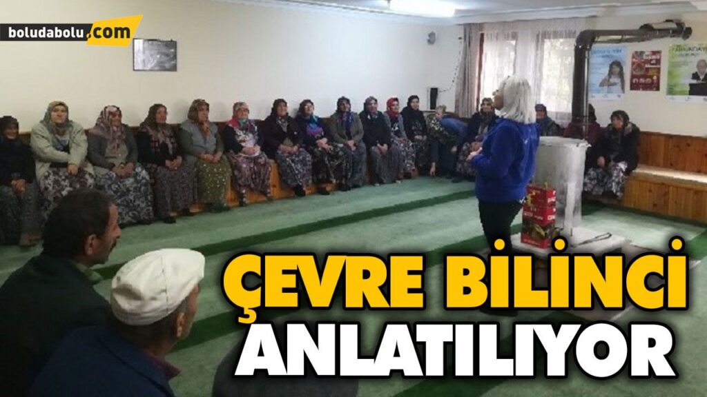 ÇEVRE BİLİNCİ ANLATILIYOR ÇEVRE BİLİNCİ ANLATILIYOR