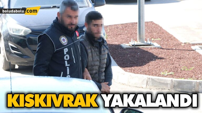KISKIVRAK YAKALANDI
