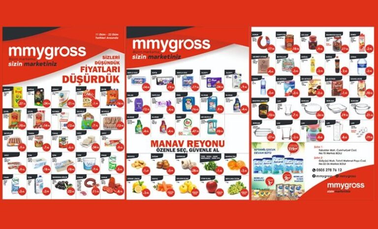 MMYGROSS SÜPER MARKET UYGUN FİYATA KALİTELİ HİZMET VERİYOR