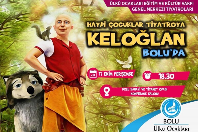BOLU ÜLKÜ OCAKLARINDAN TİYATRO GÖSTERİSİ