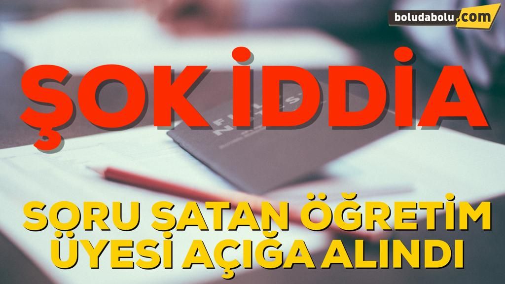 ŞOK İDDİA, AÇIĞA ALINDI ŞOK İDDİA, AÇIĞA ALINDI