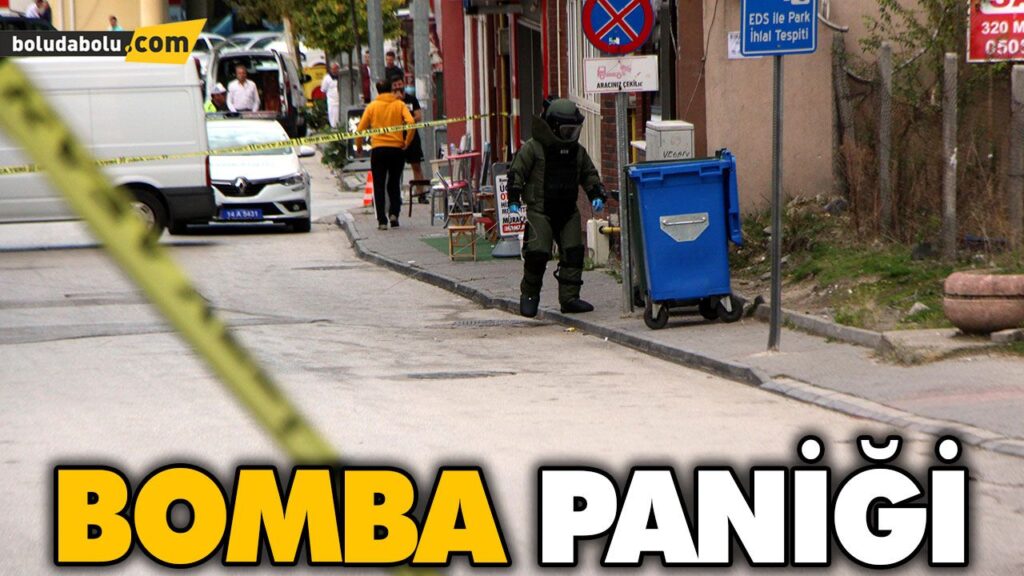 ŞEHİR MERKEZİNDE BOMBA PANİĞİ ŞEHİR MERKEZİNDE BOMBA PANİĞİ