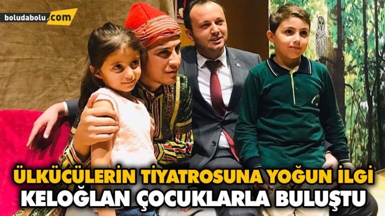ÜLKÜCÜLERİN TİYATROSUNA YOĞUN İLGİ