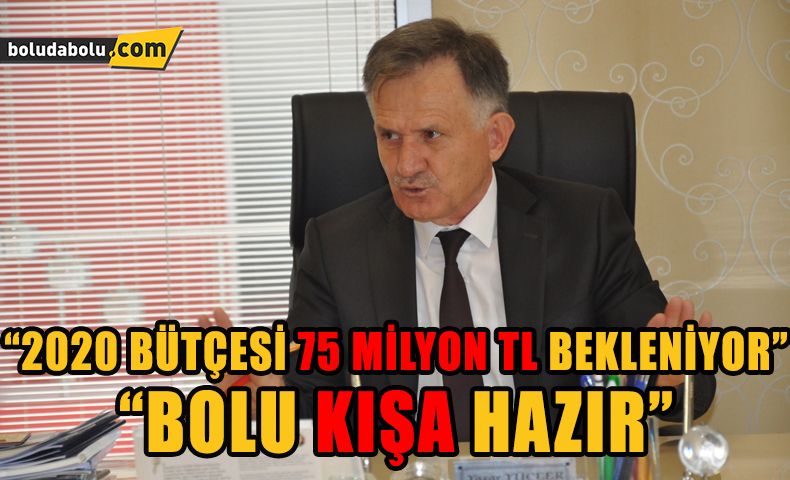 YAŞAR YÜCEER BOLUDABOLU’YA KONUŞTU YAŞAR YÜCEER BOLUDABOLU’YA KONUŞTU
