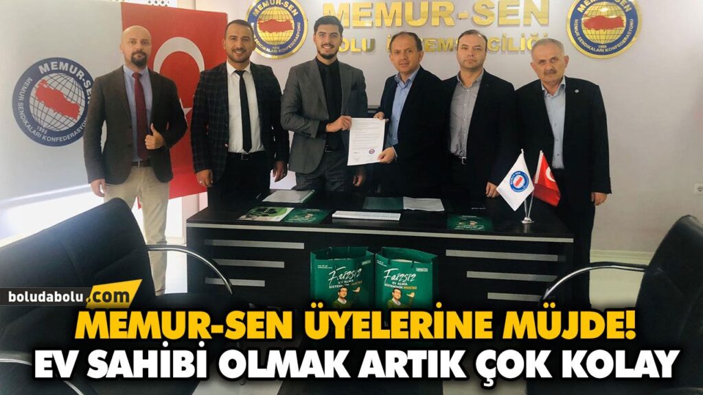 MEMUR-SEN ÜYELERİNE MÜJDE! MEMUR-SEN ÜYELERİNE MÜJDE!