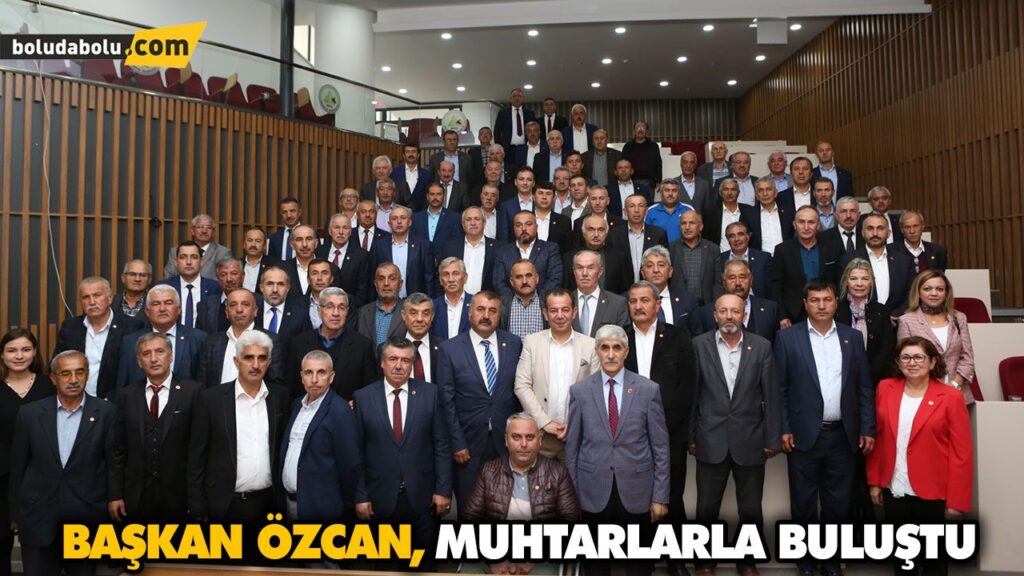 BAŞKAN ÖZCAN MUHTARLAR GÜNÜ KUTLAMA KOMİTESİ’YLE BİR ARAYA GELDİ BAŞKAN ÖZCAN MUHTARLAR GÜNÜ KUTLAMA KOMİTESİ’YLE BİR ARAYA GELDİ
