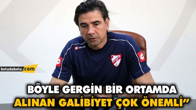 “GALİBİYET SERİSİ BAŞLATMAK İSTİYORUZ”