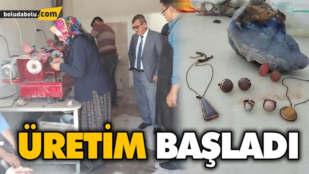 BELEDİYE ATÖLYE KURDU, ÜRETİM BAŞLADI BELEDİYE ATÖLYE KURDU, ÜRETİM BAŞLADI