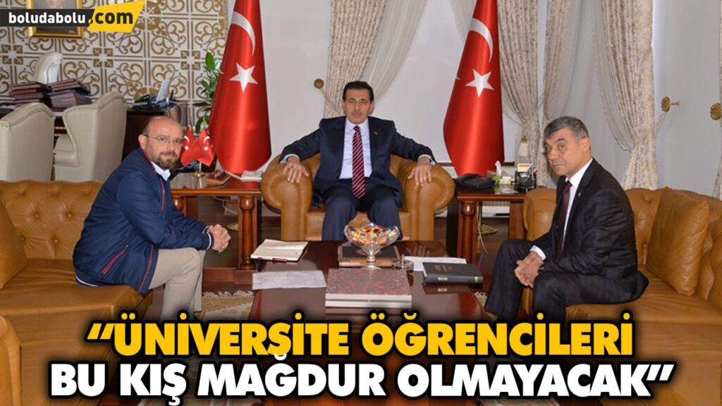 “ÜNİVERSİTE ÖĞRENCİLERİ BU KIŞ MAĞDUR OLMAYACAK” “ÜNİVERSİTE ÖĞRENCİLERİ BU KIŞ MAĞDUR OLMAYACAK”