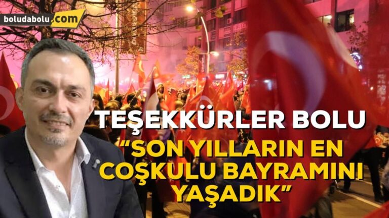 SON YILLARIN EN COŞKULU BAYRAMINI YAŞADIK