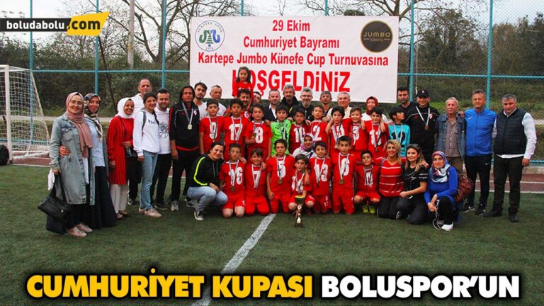 CUMHURİYET KUPASI BOLUSPOR’UN