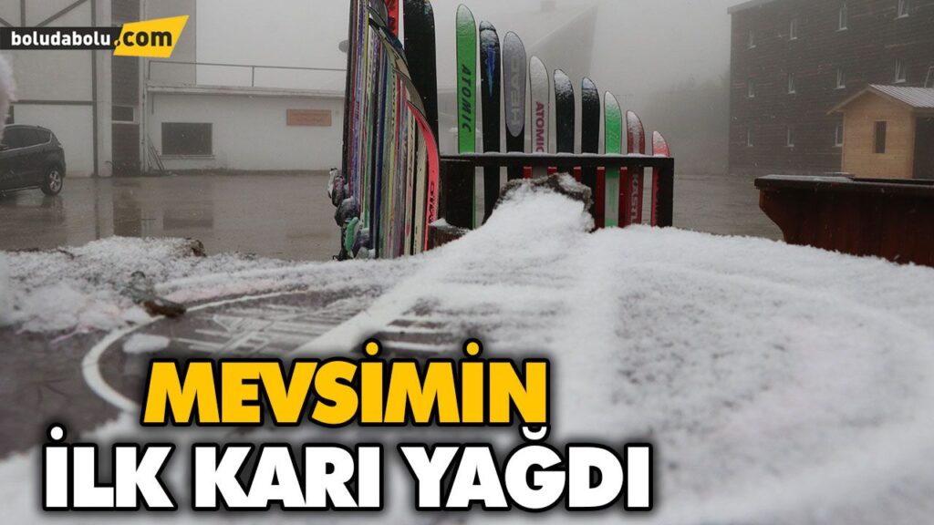 MEVSİMİN İLK KARI YAĞDI MEVSİMİN İLK KARI YAĞDI