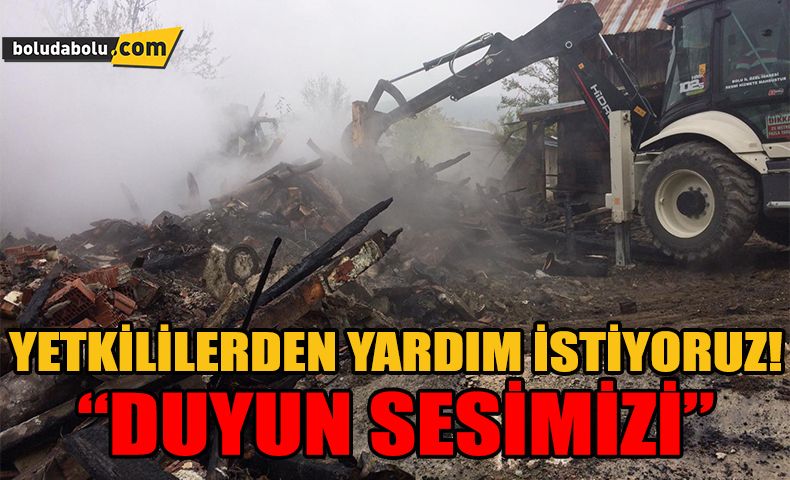 YETKİLİLERDEN YARDIM İSTİYORUZ “DUYUN SESİMİZİ” YETKİLİLERDEN YARDIM İSTİYORUZ “DUYUN SESİMİZİ”