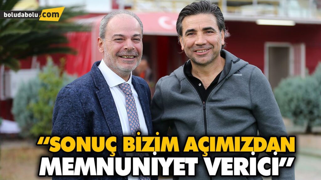“SONUÇ BİZİM AÇIMIZDAN MEMNUNİYET VERİCİ” “SONUÇ BİZİM AÇIMIZDAN MEMNUNİYET VERİCİ”