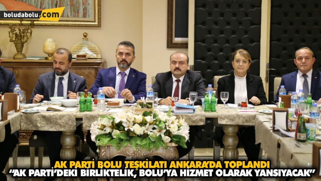 “AK PARTİ’DEKİ BİRLİKTELİK, BOLU’YA HİZMET OLARAK YANSIYACAK” “AK PARTİ’DEKİ BİRLİKTELİK, BOLU’YA HİZMET OLARAK YANSIYACAK”