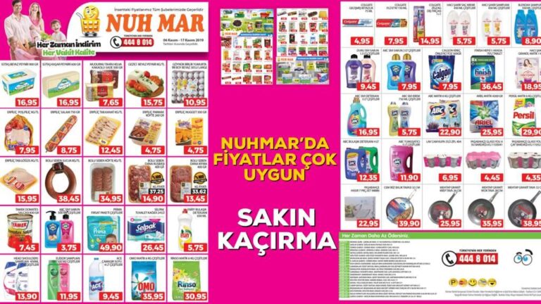 NUHMAR’DAN KAÇIRILMAYACAK FIRSATLAR