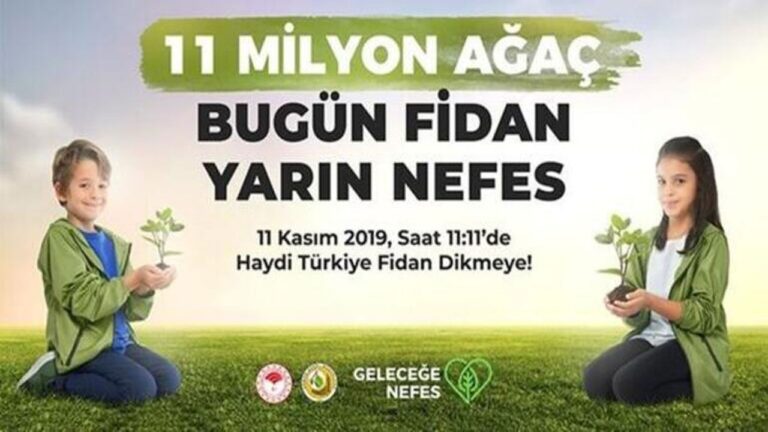 BAİBÜ 111 FİDANLA GELECEĞE NEFES OLUYOR