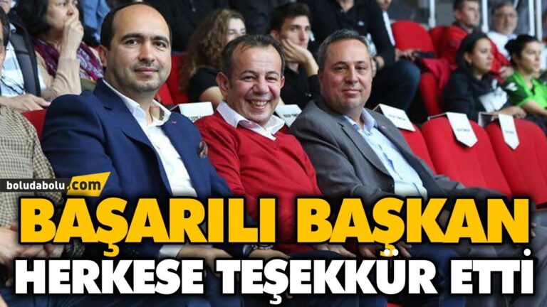 BAŞKAN BARUT’TAN TEŞEKKÜR AÇIKLAMASI
