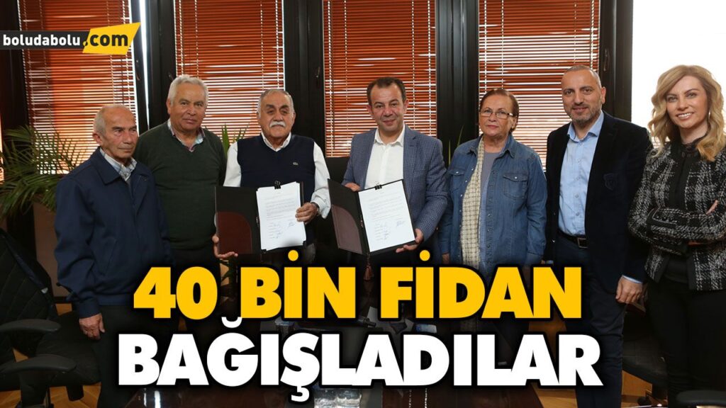 BOLU BELEDİYESİ’NE ANLAMLI BAĞIŞ BOLU BELEDİYESİ’NE ANLAMLI BAĞIŞ