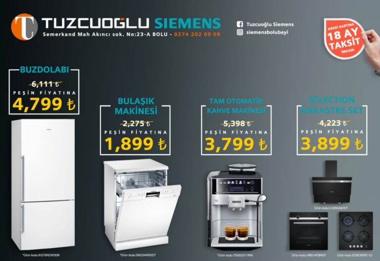 TUZCUOĞLU’NDAN KAÇIRILMAYACAK FIRSATLAR