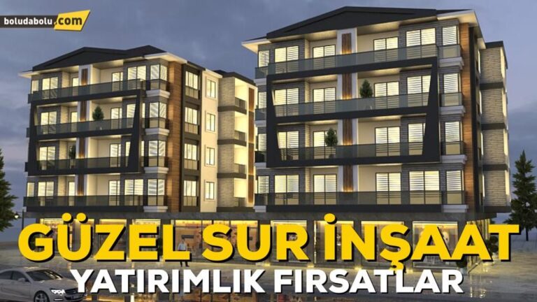 GÜZELSUR İNŞAAT’TAN YATIRIMLIK FIRSATLAR