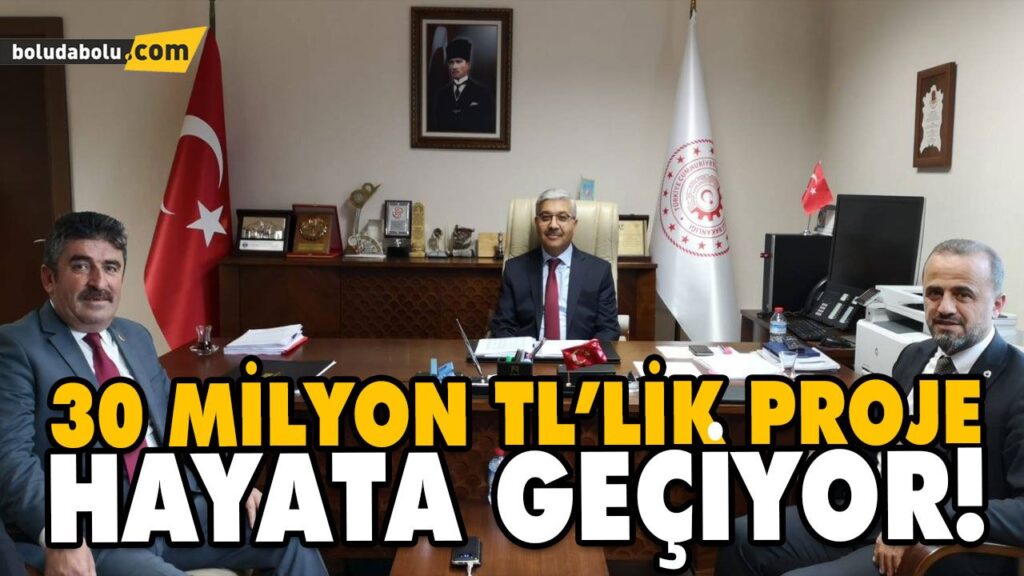 “İLÇEYE KAZANDIRILACAK 3.BÜYÜK YATIRIM” “İLÇEYE KAZANDIRILACAK 3.BÜYÜK YATIRIM”