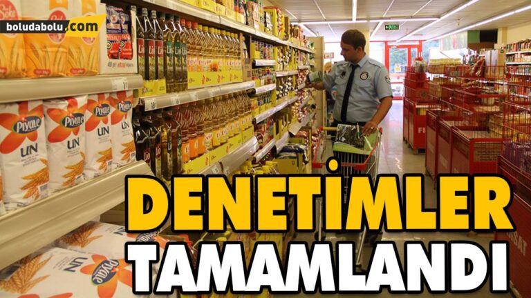 İLÇE GENELİNDE TÜM İŞ KOLLARI DENETLENDİ
