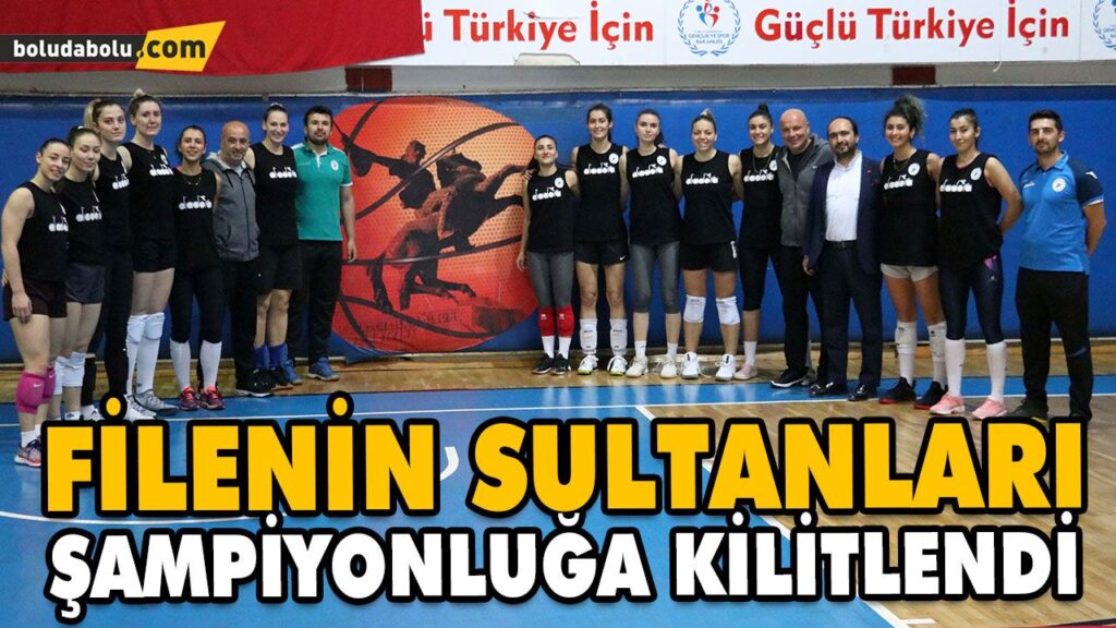 FİLENİN SULTANLARI ŞAMPİYONLUĞA KİTLENDİ FİLENİN SULTANLARI ŞAMPİYONLUĞA KİTLENDİ
