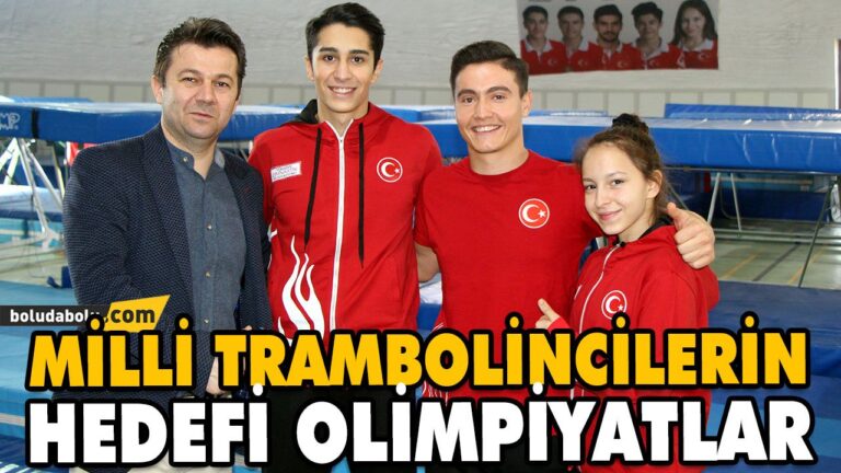 MİLLİ TRAMBOLİNCİLERİN HEDEFİ OLİMPİYATLAR