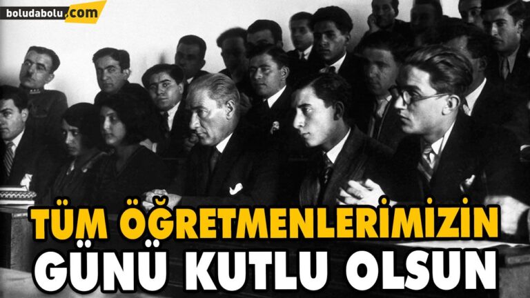 TÜM ÖĞRETMENLERİMİZİN GÜNÜ KUTLU OLSUN