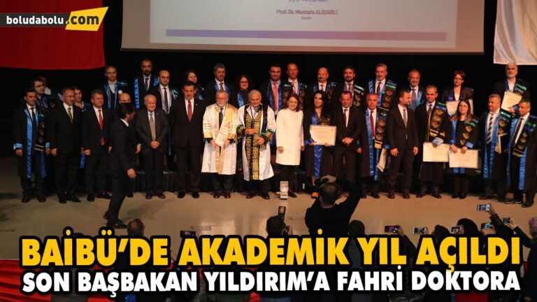 BAİBÜ’DE AKADEMİK YIL AÇILDI