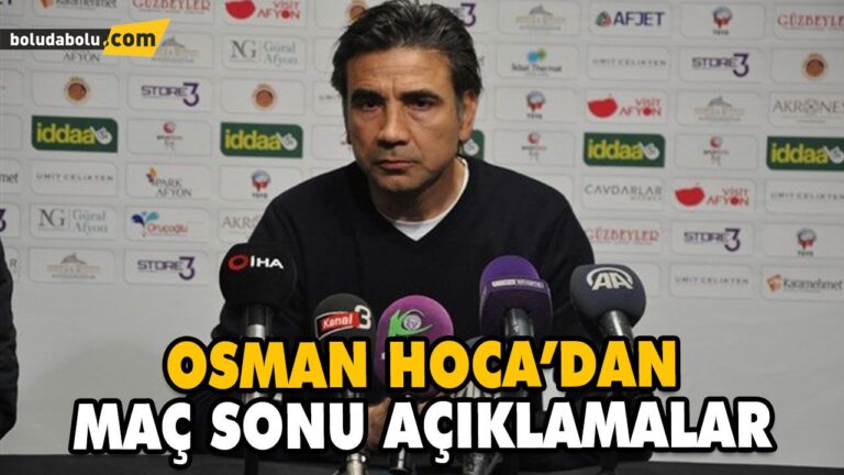 “YEMEMEMİZ GEREKEN GOLLERİ YEDİK”