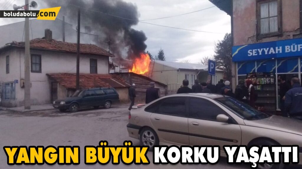 YANGIN BÜYÜK KORKU YAŞATTI