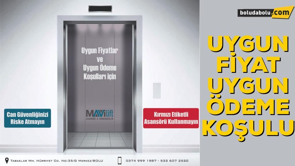 UYGUN FİYATLAR MAVİ LİFT ASANSÖRDE UYGUN FİYATLAR MAVİ LİFT ASANSÖRDE