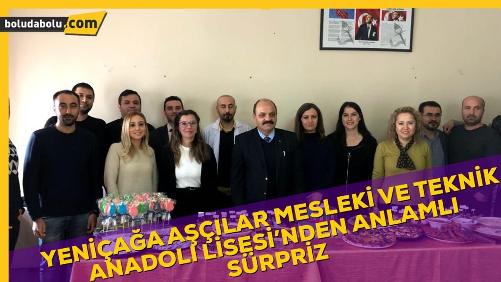 YENİÇAĞA AŞÇILIK OKULU ÖĞRENCİLERİNDEN ANLAMLI SÜRPRİZ YENİÇAĞA AŞÇILIK OKULU ÖĞRENCİLERİNDEN ANLAMLI SÜRPRİZ