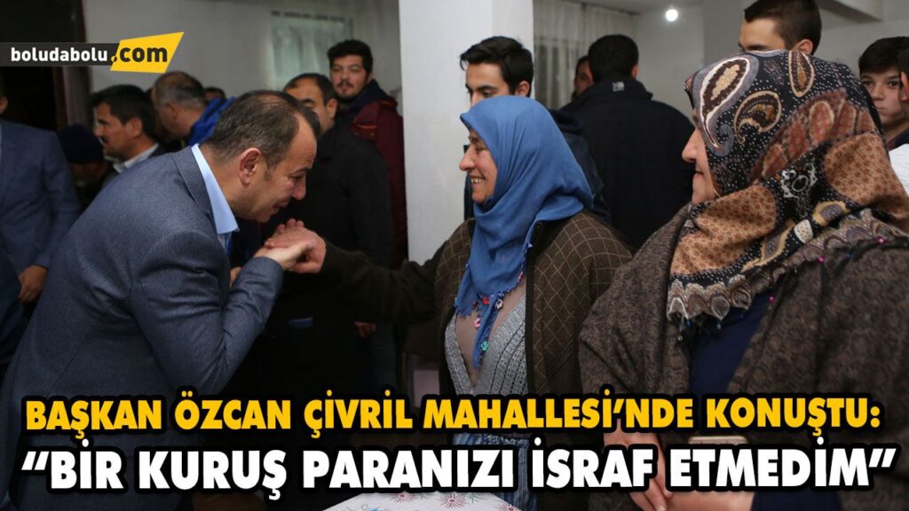 “BİR KURUŞ PARANIZI İSRAF ETMEDİM” “BİR KURUŞ PARANIZI İSRAF ETMEDİM”