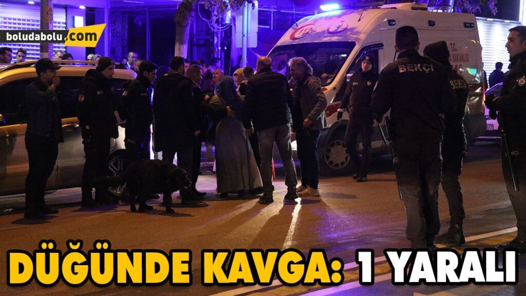 DÜĞÜNDE KAVGA:1 YARALI DÜĞÜNDE KAVGA:1 YARALI