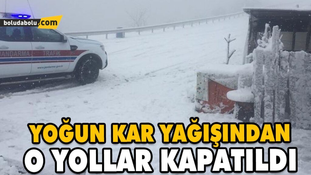 MEVSİMİN İLK KARI YAĞDI  YEDİGÖLLER’E İLK KAR DÜŞTÜ  YEDİGÖLLER BEYAZA BÜRÜNDÜ