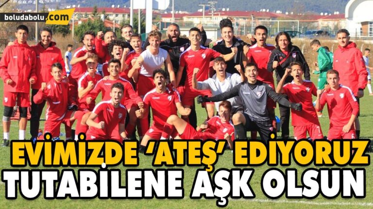 EVİMİZDE ‘ATEŞ’ EDİYORUZ