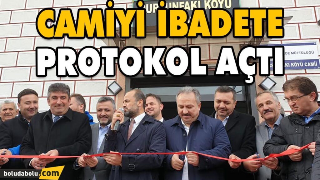 DURSUNFAKI KÖYÜ CAMİİ AÇILDI DURSUNFAKI KÖYÜ CAMİİ AÇILDI