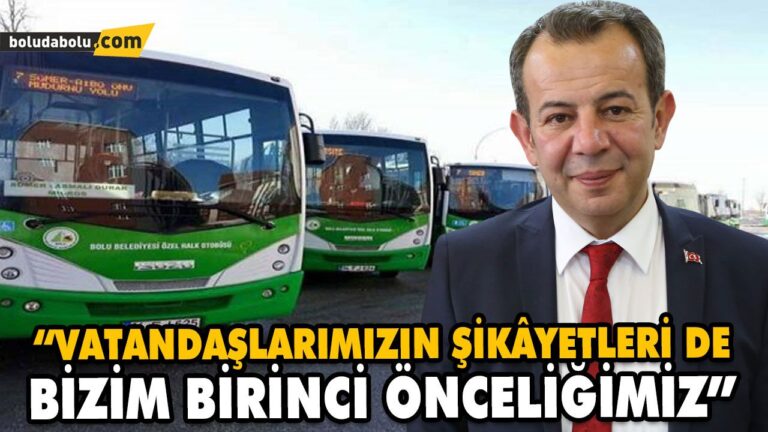 “VATANDAŞLARIMIZIN ŞİKÂYETLERİ DE BİZİM BİRİNCİ ÖNCELİĞİMİZ”