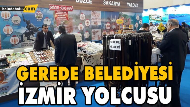 GEREDE BELEDİYESİ İZMİR YOLCUSU
