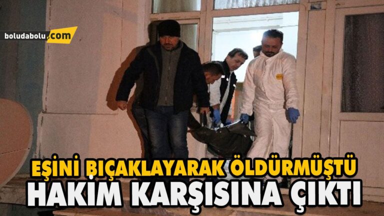 TARTIŞTIĞI EŞİNİ ÖLDÜREN IRAKLI ESKİ POLİS, HAKİM KARŞISINA ÇIKTI