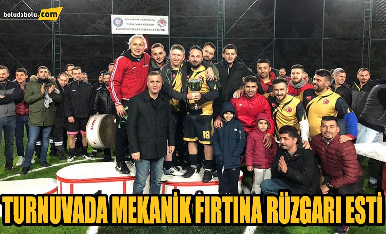 TURNUVADA MEKANİK FIRTINA RÜZGARI ESTİ TURNUVADA MEKANİK FIRTINA RÜZGARI ESTİ