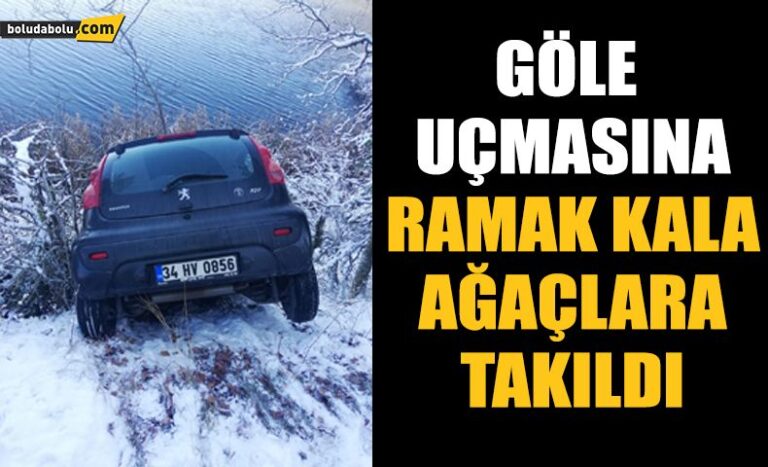 GÖLE UÇMALARINA RAMAK KALMIŞTI